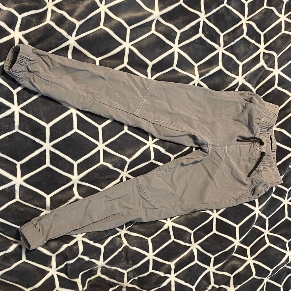 Kids Gray Jogger Sweatpants